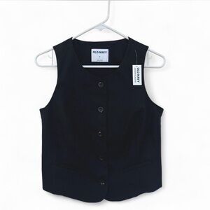 Old Navy Black Vest